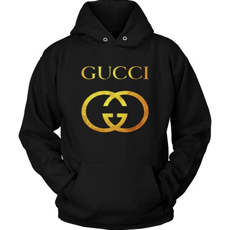 gucci gold hoodie